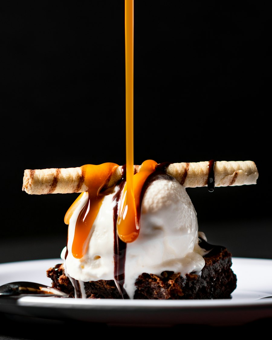 Molten lava cake